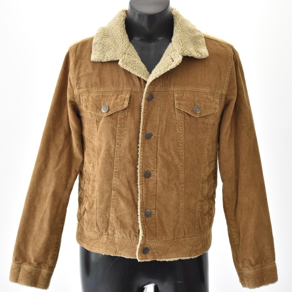 Vintage Aeropostale Corduroy Sherpa 